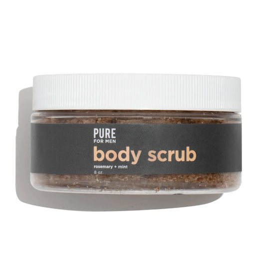 Pure For Men Rosemary + Mint Body Scrub 8OZ