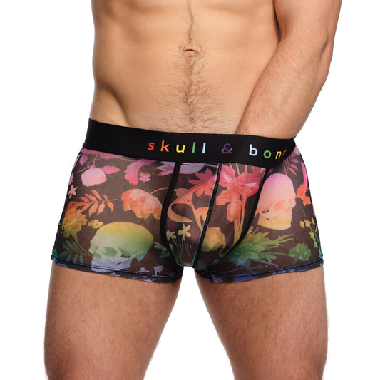 Skull & Bones Rainbow Dutch Floral Mesh Collection