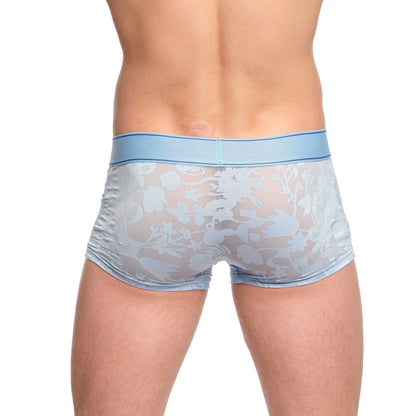 Skull & Bones Dutch Floral Burnout Sky Blue Collection