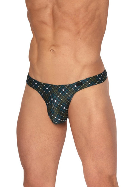 Olaf Benz Green Check Mini String