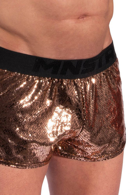 Manstore Limited Edition Gold Sprint Shorts