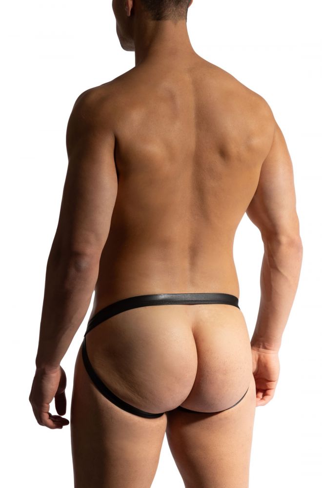 Manstore Rhinestone Zipped Jock