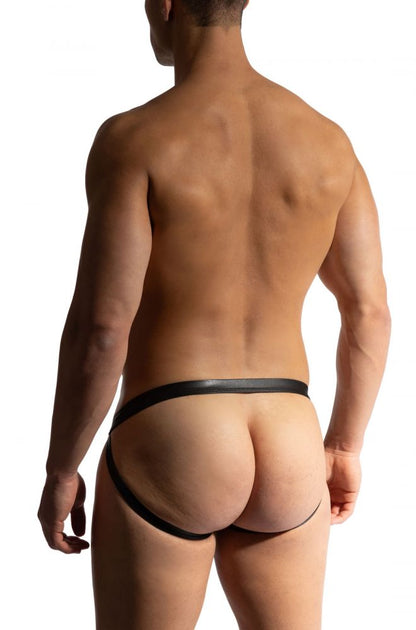 Manstore Rhinestone Zipped Jock