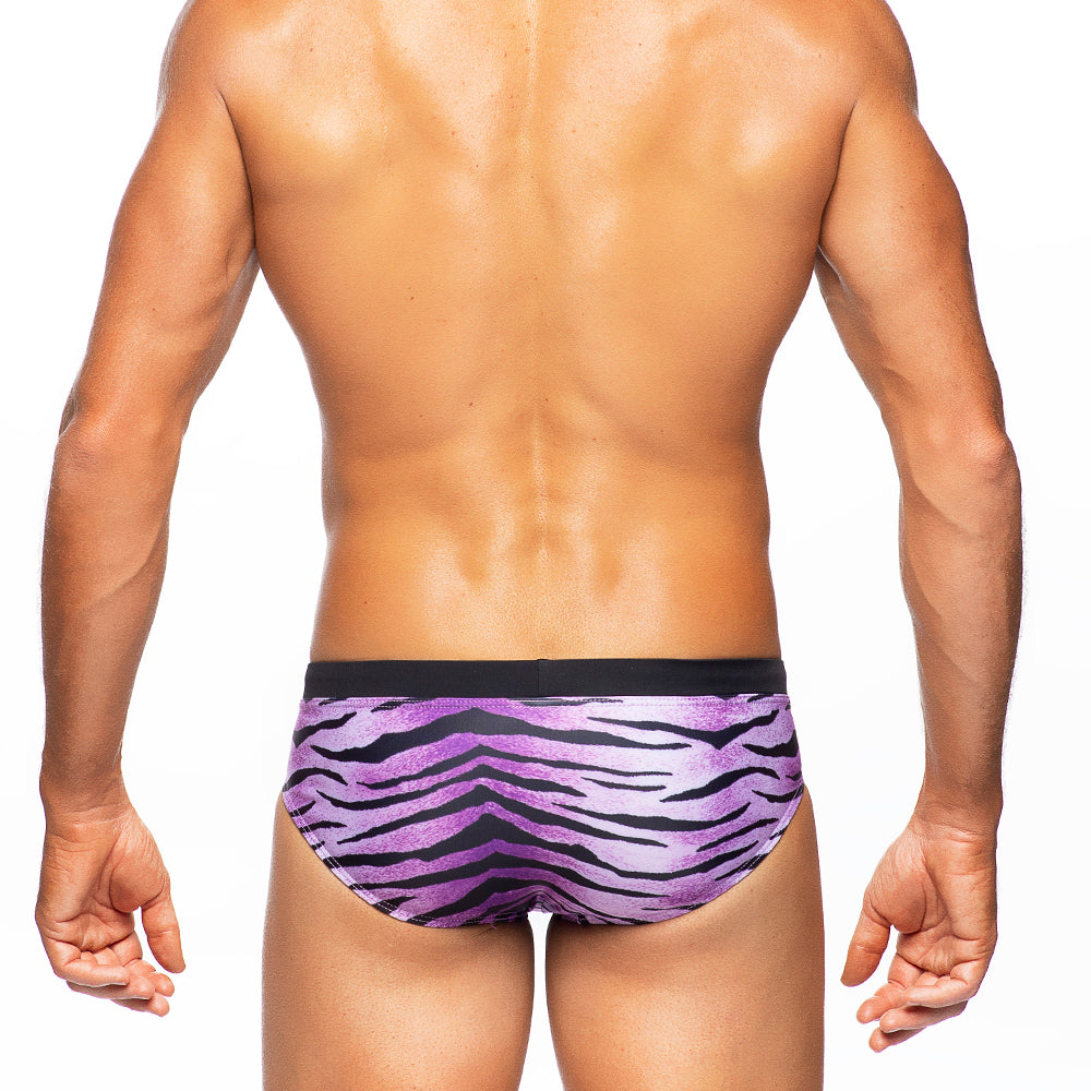 Tribe Low Rise Africa Swim Briefs