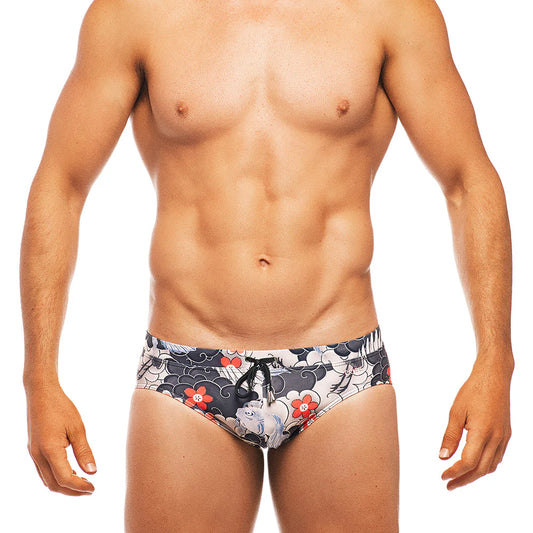 Tribe Yakuza Lo  Rise Swim Brief