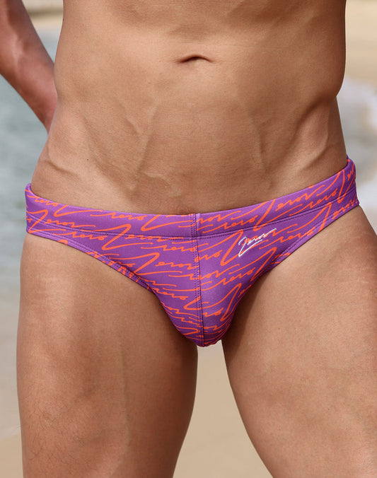 2eros V20 Signature Purple Swim Brief