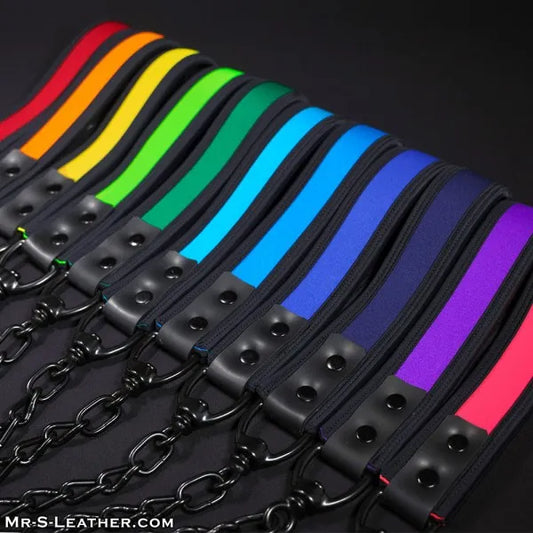 Mr. S Leather Neoprene Puppy Leashes