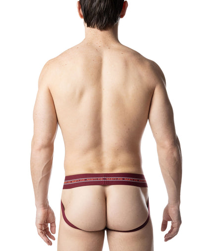 Nasty Pig Core Jock 3.0 Burgundy/Orange
