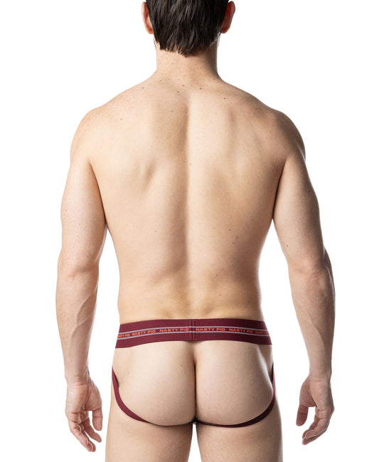 Nasty Pig Core Jock 3.0 Burgundy/Orange