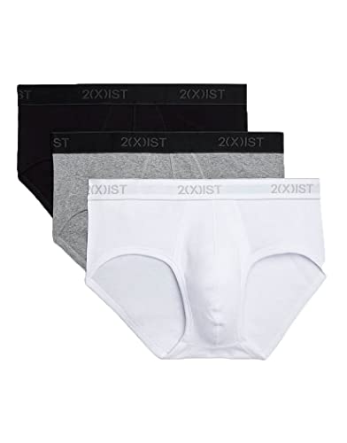 2(X)IST 3PCK Contour Pouch Mid Rise Briefs