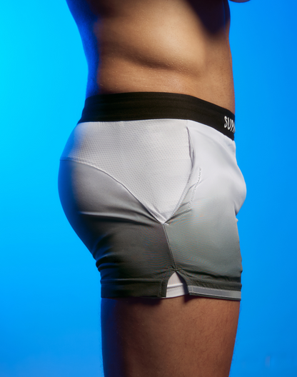 Supawear SPR Gradient Black/White Shorts