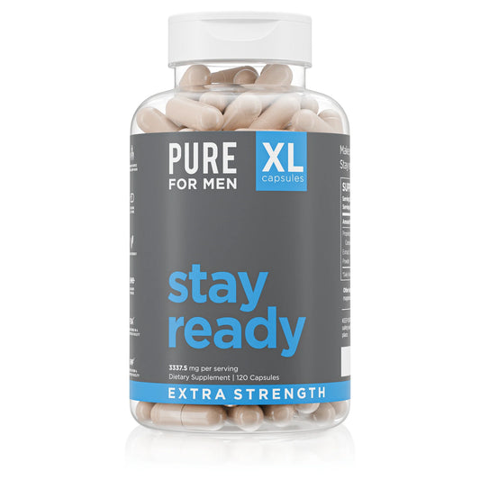 Pure For Men Stay Ready Extra Strength 120 Count