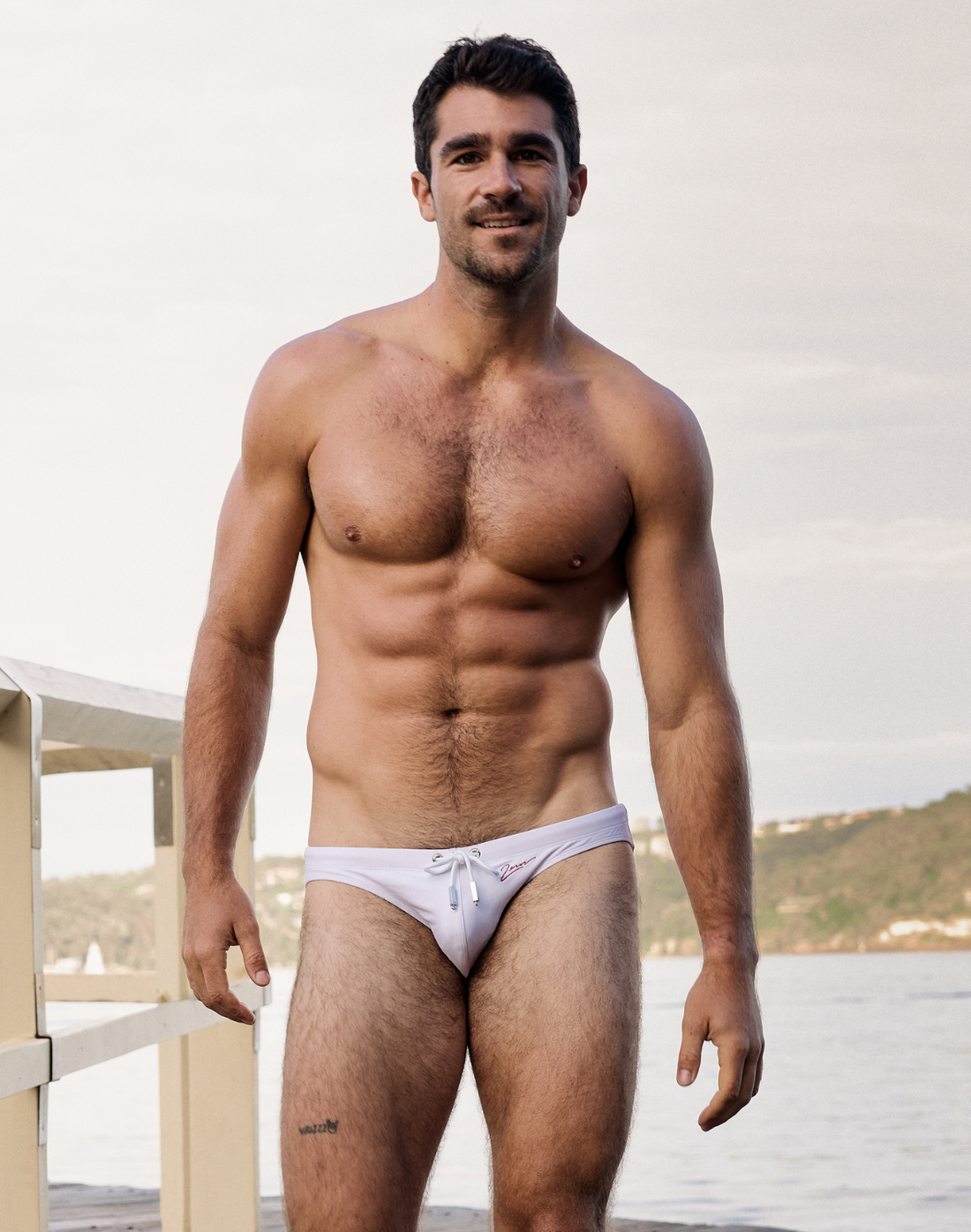 2eros V20 Signature White Swim Brief