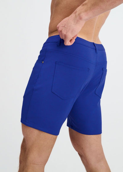 St33le Blueberry 5" Stretch Knit Short