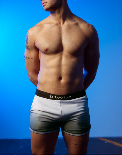 Supawear SPR Gradient Black/White Shorts