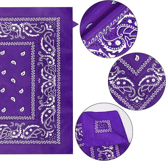 Purple Party Bandana