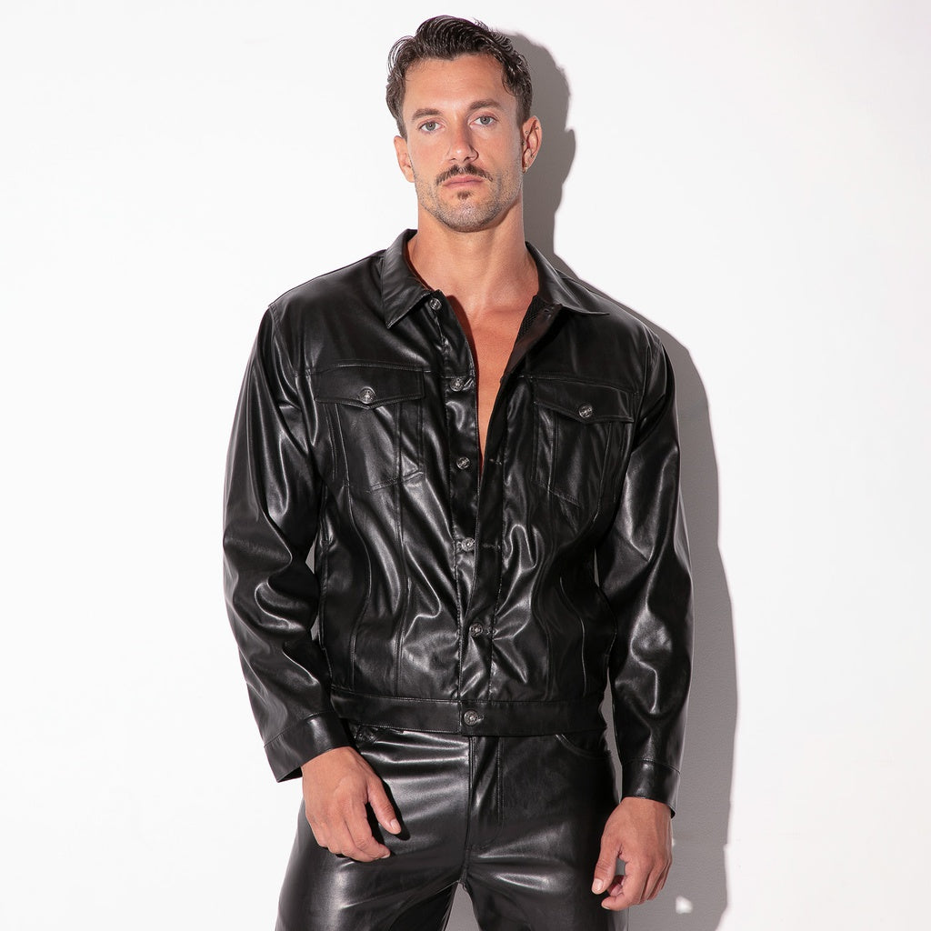Code22 Leatherette Jacket