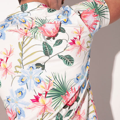 Code22 Silken Floral Slim Fit Shirt