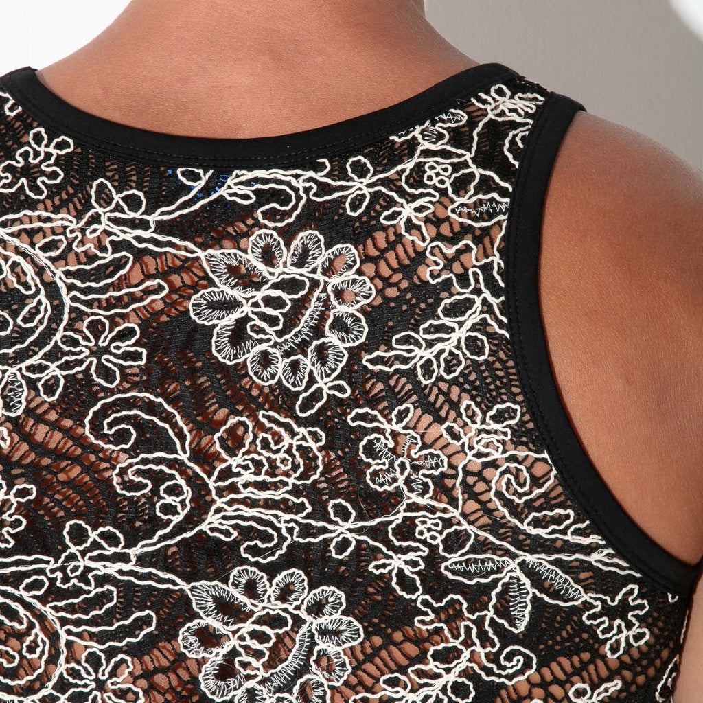 Code22 Contrast Lace Tank