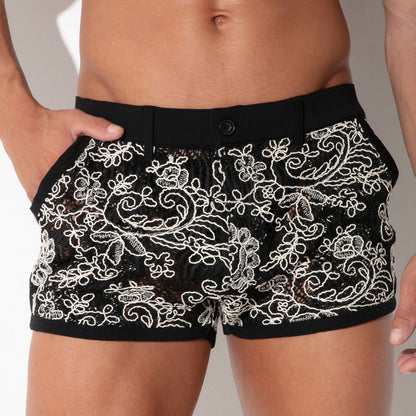 Code22 Contract Corded Lace Short