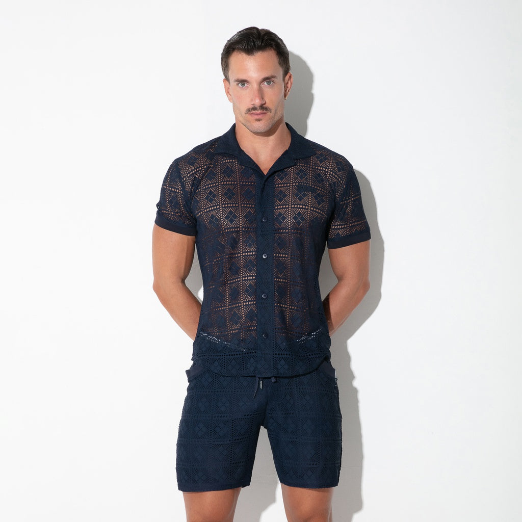 Code22 Graphic Lace Shirt
