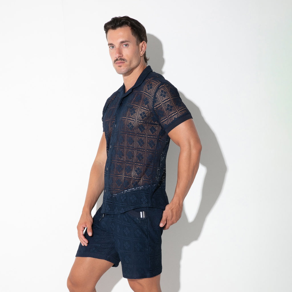 Code22 Graphic Lace Shirt