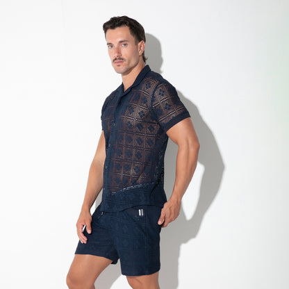 Code22 Graphic Lace Shirt