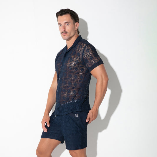 Code22 Graphic Lace Shirt