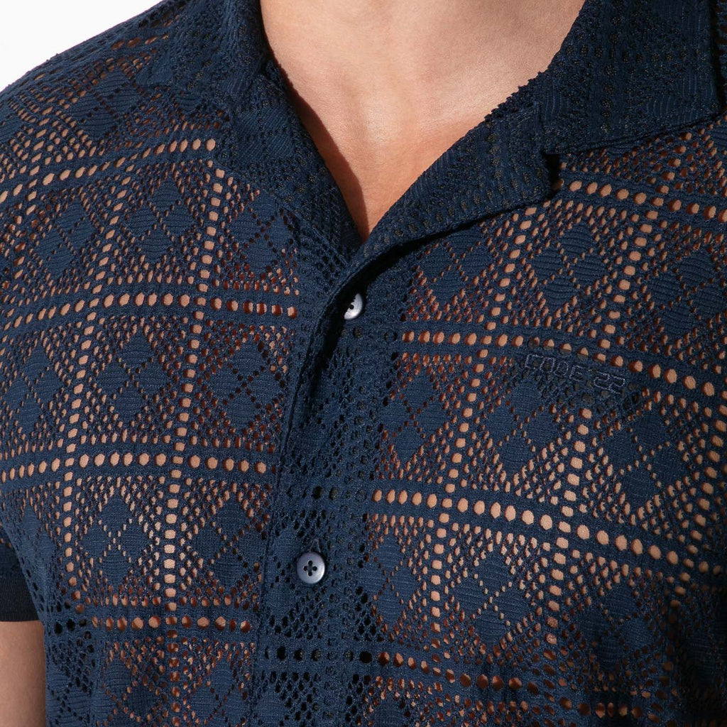 Code22 Graphic Lace Shirt