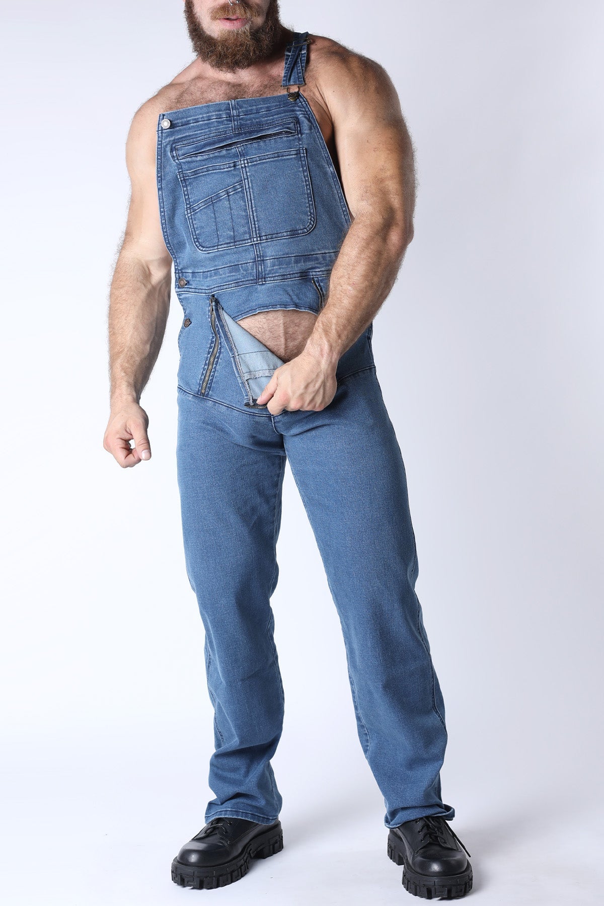 Cellblock13 Axis Denim Overalls
