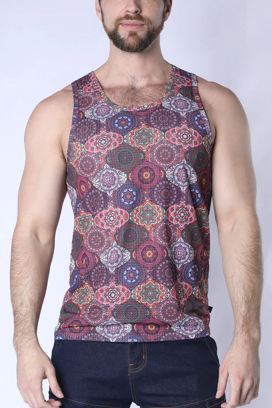 Timoteo Balboa Mesh Tank Top