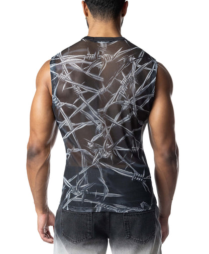 Nasty Pig Barbed Wire Sleeveless Shirt