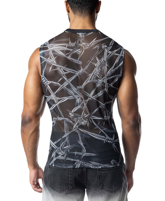 Nasty Pig Barbed Wire Sleeveless Shirt