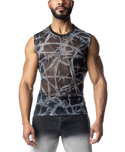 Nasty Pig Barbed Wire Sleeveless Shirt