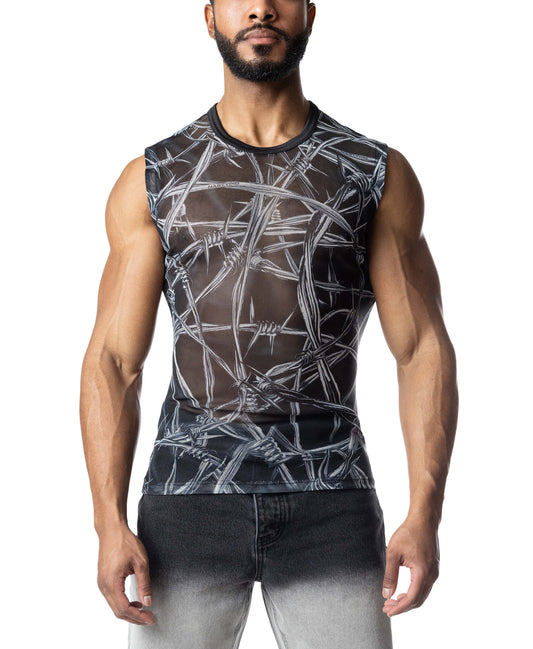 Nasty Pig Barbed Wire Sleeveless Shirt