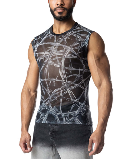 Nasty Pig Barbed Wire Sleeveless Shirt