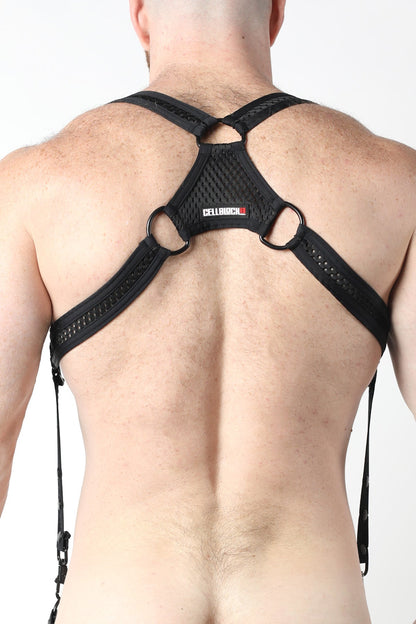 Cellblock13 Bare Mesh 2.0 Mesh Harness