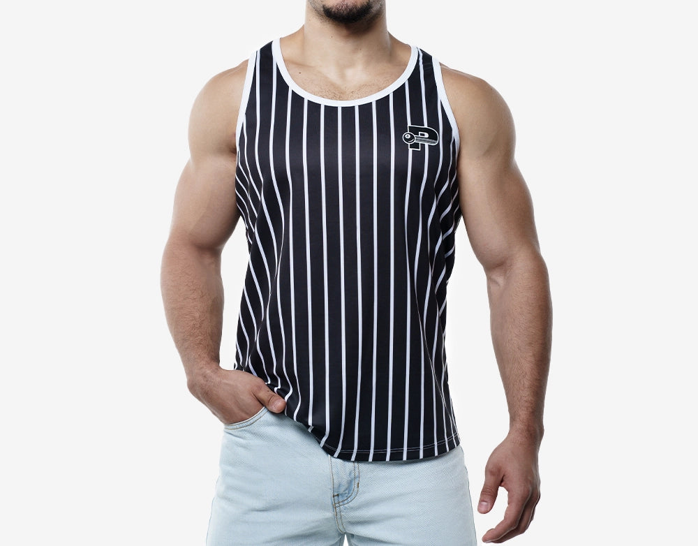 Pump! Striped Tanks