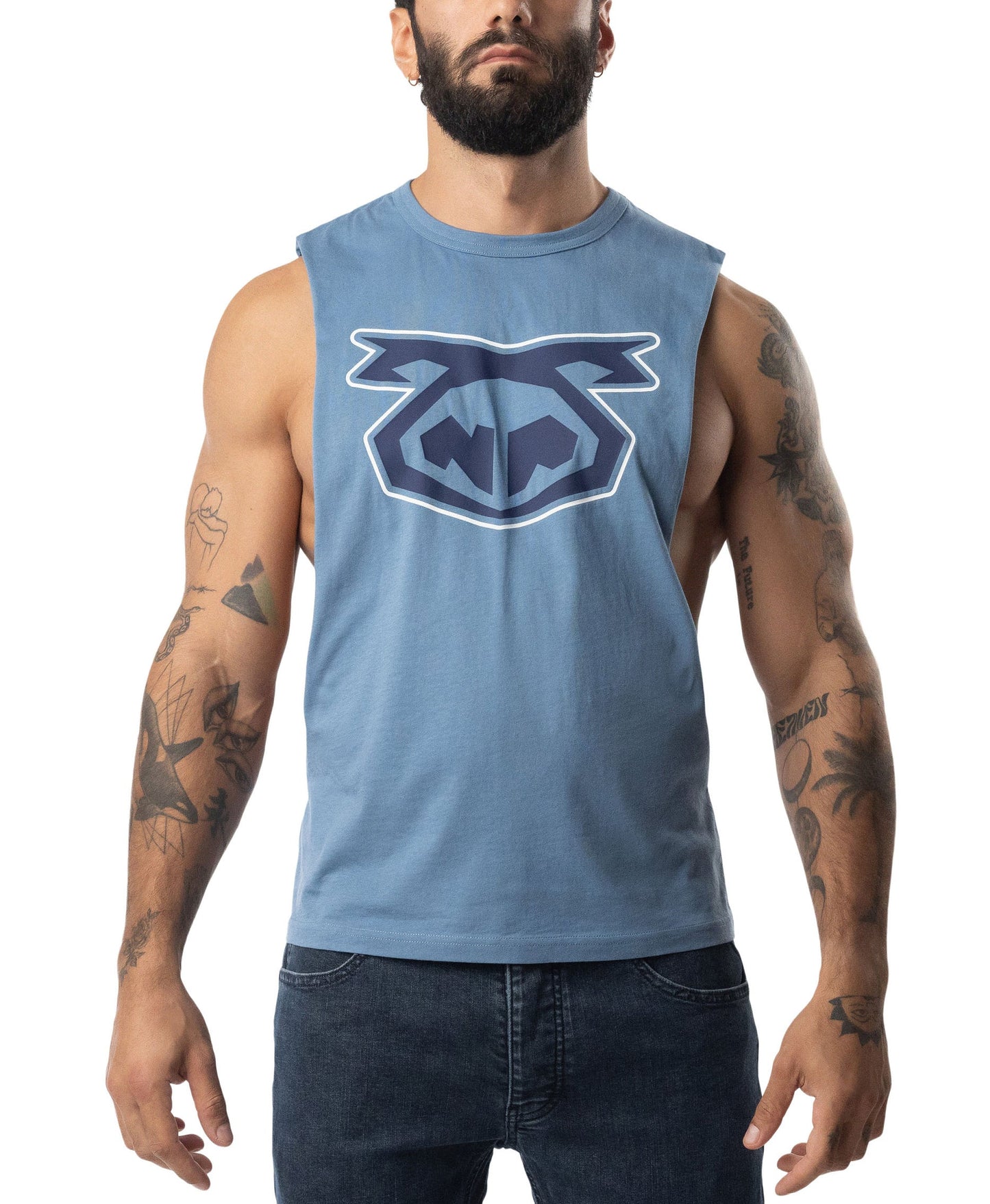 Nasty Pig Blue Steel Shredder Tank 3.0