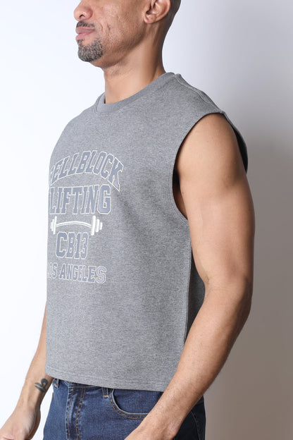 Cellblock13 Lifting Club Cropped Tank