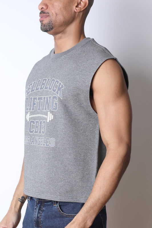 Cellblock13 Lifting Club Cropped Tank