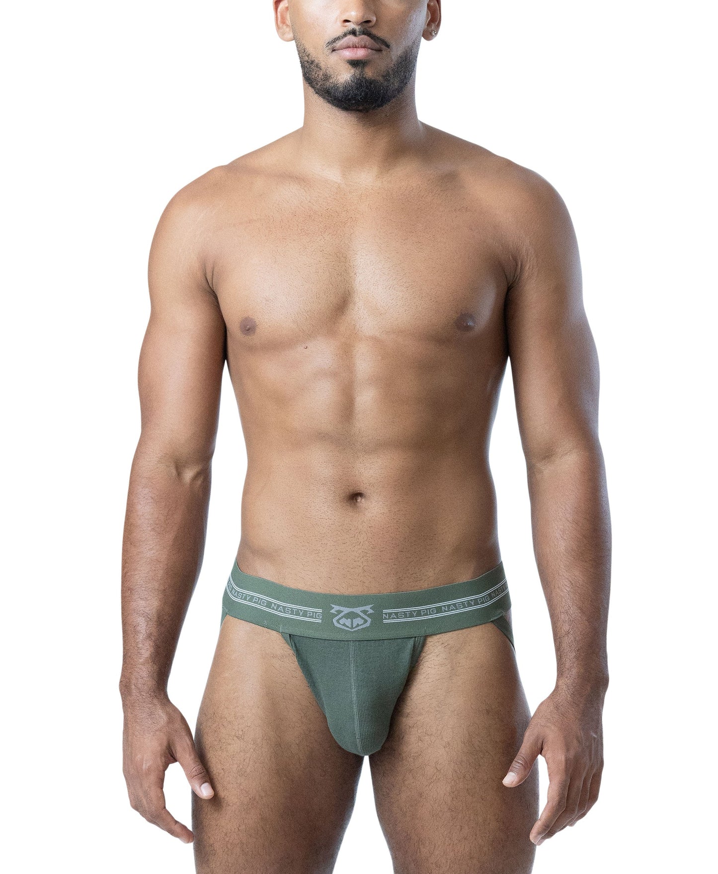Nasty Pig Core Jock 3.0 Army Green/Shark Grey