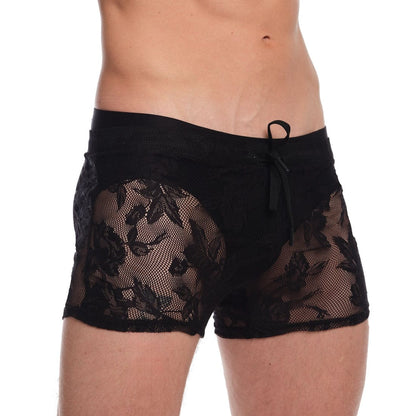 Skull & Bones Camo Butterfly Lace Shorts