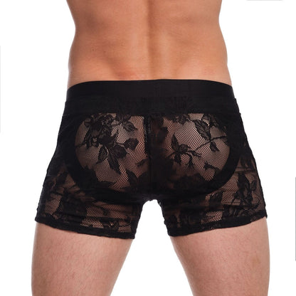 Skull & Bones Camo Butterfly Lace Shorts