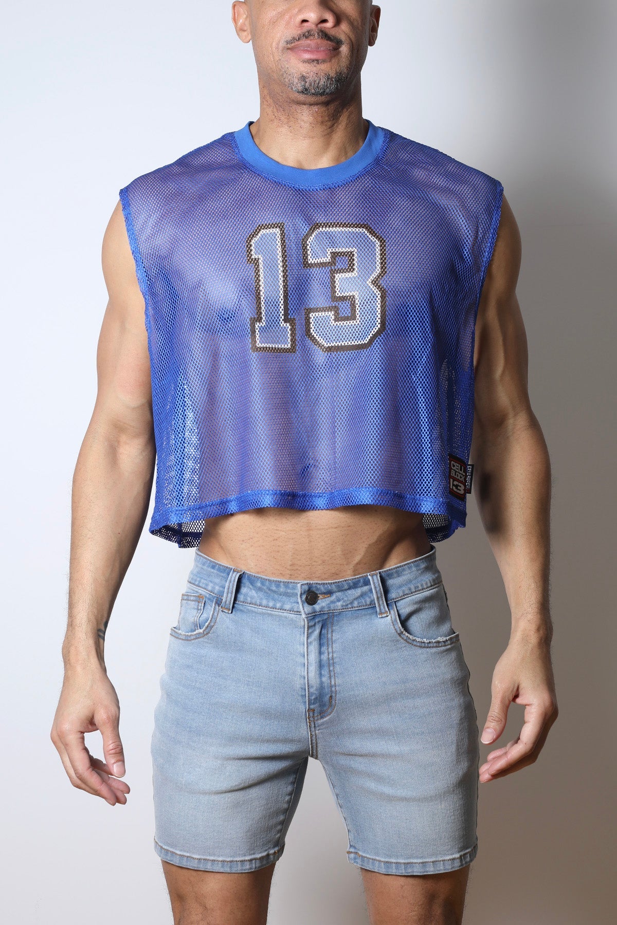 Cellblock Field Goal 13 Mesh Muscle Tee