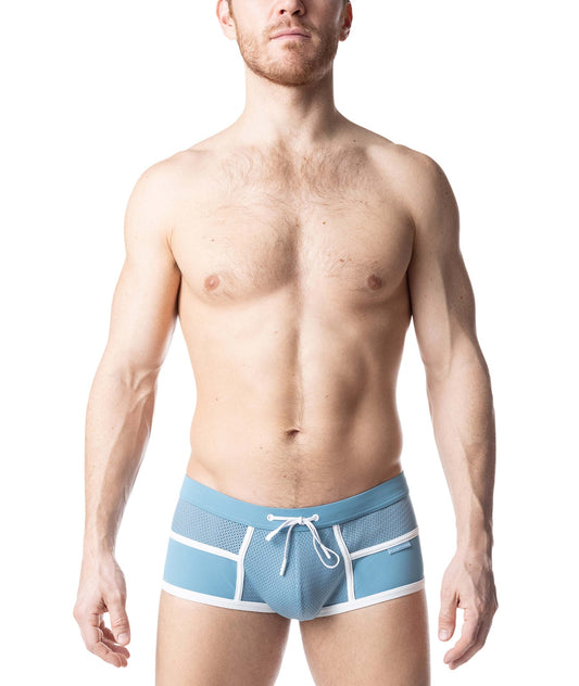 Nasty Pig Overlay Square Cut Swim
