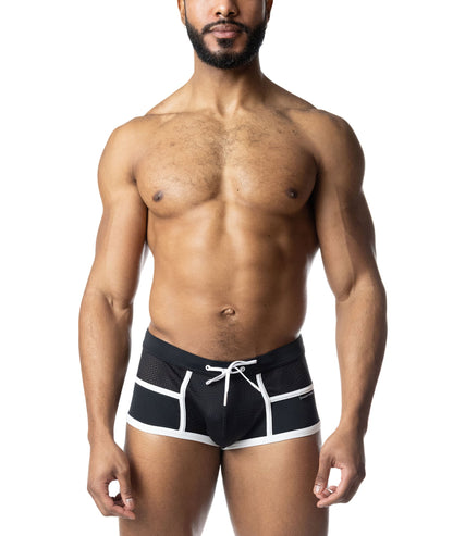 Nasty Pig Overlay Square Cut Swim