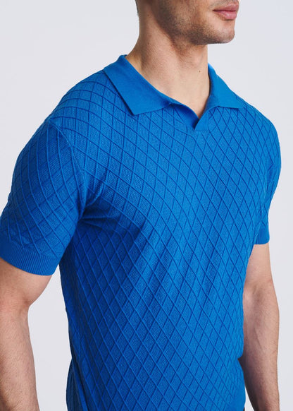 Postmarc Cobalt Johnny Texture Shirt
