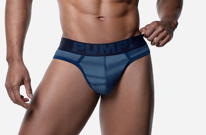 Pump! Indigo Thong