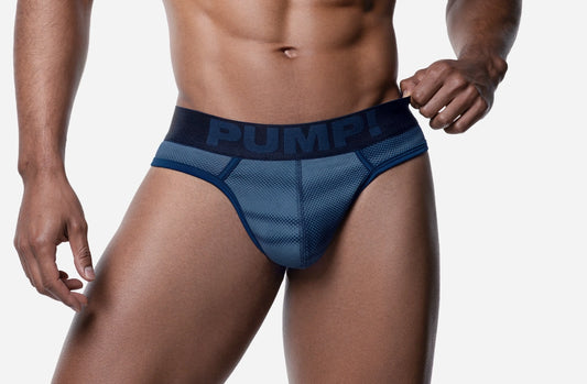 Pump! Indigo Thong